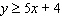 Graph the linear inequality.   A)    B)    C)    D)    E)   