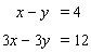 Solve the system of linear equations by graphing.   A)    B)    C)    D)    E)   