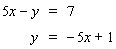 Solve the system by substitution. Substitute the expression in the second equation into the first equation and solve.   If the lines coincide, answer dependent . If the lines are parallel, answer no solution . A)  no solution B)    C)  dependent D)    E)   