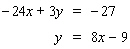 Solve the system using the substitution method.   A)    B)  no solution C)    D)  dependent E)   