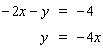 Solve the system using the substitution method.  