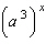Write the expression with a single exponent. (Assume all variables are positive numbers.)    A)    B)    C)    D)    E)   