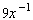 Write the expression with a positive exponent, and then simplify, when possible.   A)    B)    C)    D)    E)   