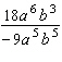 Divide. Write the answer with positive exponents only.   A)    B)    C)    D)    E)   