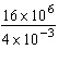 Find the quotient. Write your answer in scientific notation.   A)    B)    C)    D)    E)   