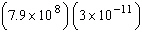 <strong>Find the product. Write your answer in scientific notation. </strong> A) B) C) D) E)