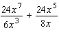 Simplify.   A)    B)    C)    D)    E)   