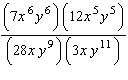 Simplify. Write the answer with positive exponents only.  
