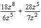Simplify.  