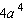 Identify the polynomial as a trinomial, binomial, or monomial, and give the degree.   A)  Monomial, 3 B)  Monomial, 4 C)  Binomial, 3 D)  Trinomial, 4 E)  Binomial, 4