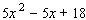 Subtract   from   .