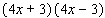 Multiply binomials using the COLUMN method.   A)    B)    C)    D)    E)   