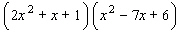 Multiply.   A)    B)    C)    D)    E)   