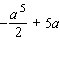 Divide the expression by   .   A)    B)    C)    D)    E)   