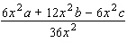 Perform the division (find the quotient) .   A)    B)    C)    D)    E)   