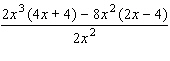 Simplify the numerator, and then divide.   A)    B)    C)    D)    E)   