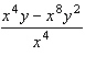 Perform the division (find the quotient).  