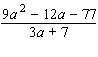 Divide.   A)    B)    C)    D)    E)   