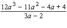 Divide.   A)    B)    C)    D)    E)   