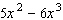 Factor the expression by taking out the greatest common factor.   A)    B)    C)    D)    E)   