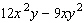 Factor the expression by taking out the greatest common factor.   A)    B)    C)    D)    E)   