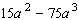 Factor the expression by taking out the greatest common factor.  