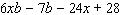 Factor by grouping.  