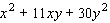 Factor the trinomial.   A)    B)    C)    D)    E)   