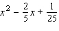 Factor the trinomial.   A)    B)    C)    D)    E)   