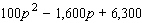 Factor the problem completely. First, factor out the greatest common factor, and then factor the remaining trinomial.  