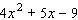 Factor the trinomial.   A)    B)    C)    D)    E)   