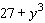 Factor the expression as the sum or difference of two cubes.   A)    B)    C)    D)    E)   