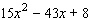 Factor the polynomial completely; that is, once you are finished factoring, none of the factors you obtain should be factorable.   A)    B)    C)    D)  Cannot be factored. E)   