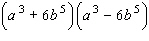 Factor the polynomial completely; that is, once you are finished factoring, none of the factors you obtain should be factorable. A) B) Cannot be factored. C) D) E)