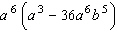 Factor the polynomial completely; that is, once you are finished factoring, none of the factors you obtain should be factorable. A) B) Cannot be factored. C) D) E)