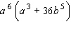 Factor the polynomial completely; that is, once you are finished factoring, none of the factors you obtain should be factorable. A) B) Cannot be factored. C) D) E)