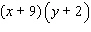 Factor the polynomial completely; that is, once you are finished factoring, none of the factors you obtain should be factorable.   A)    B)    C)    D)    E)  Cannot be factored.