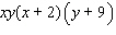 Factor the polynomial completely; that is, once you are finished factoring, none of the factors you obtain should be factorable.   A)    B)    C)    D)    E)  Cannot be factored.