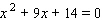 Solve the equation.   A)    B)    C)    D)    E)   