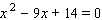 Solve the equation.   A)    B)    C)    D)    E)   
