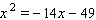 Solve the equation.   A)    B)    C)    D)    E)   