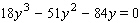 Solve the equation.  