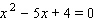 Solve the equation.     __________