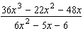 Reduce the following rational expression to lowest terms, if possible.   A)    B)    C)    D)    E)   