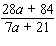 Reduce the following rational expression to lowest terms, if possible.  