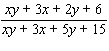 To reduce the following rational expression to lowest terms, you will have to use factoring by grouping. Be sure to factor each numerator and denominator completely before dividing out any common factors. (Remember, factoring by grouping takes two steps.)  