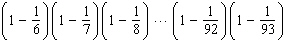Simplify the expression. Work inside parentheses first, and then divide out common factors.   A)    B)    C)    D)    E)   