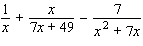 Perform the indicated operation.   A)    B)    C)    D)    E)   
