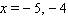 Solve the following equation. Be sure to check each answer in the original equation if you multiply both sides by an expression that contains the variable.   A)    B)    C)    D)    E)   