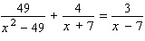 Solve the following equation. Be sure to check each answer in the original equation if you multiply both sides by an expression that contains the variable.   A)    B)    C)    D)  no solution E)   